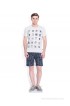 United Colors of Benetton Gray Printed Shorts